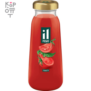 Сок томатный с солью, Il Primo, 200мл. &mdash; Корейские товары для всей семьи(КорОпт)