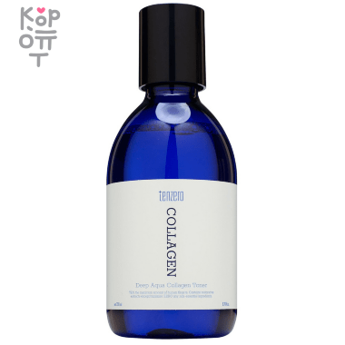 Tenzero Deep Aqua Collagen Toner - Увлажняющий тонер для лица с Коллагеном 200мл. &mdash; Корейские товары для всей семьи(КорОпт)