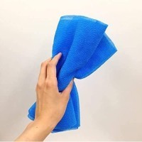 OHE CURE series Мочалка для тела супержёсткая (синяя), 120см.