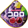 UHA CORORO Fruit Juice Gummy Grape - Жевательные конфеты, в японском стиле, с фруктовым соком и со вкусом Винограда, 52гр. фото 2 &mdash; Корейские товары для всей семьи(КорОпт)