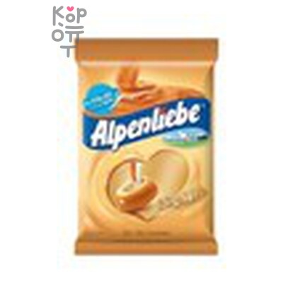 Alpenliebe — Конфеты со вкусом карамели, 122,5гр/115,5гр 1*45, шт