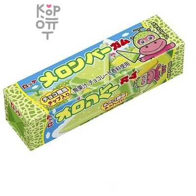 Lotte Melon Bar - Резинка жевательная со вкусом Дыни 26,1 г