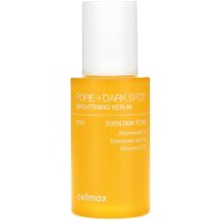 Celimax Pore+Dark Spot Brightening Serum - Сыворотка для выравнивания тона и рельефа кожи 30мл.  