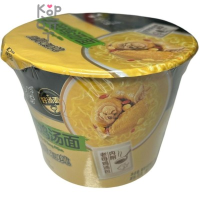 Лапша быстрого приготовления Kang Shi Fu Hot Beef Noodle, со вкусом курицы, 117гр.