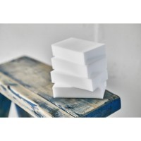 SUNG BO Меламиновая губка-ластик №105 №681 Magic cleaner - 7 см × 15 см × 3 см