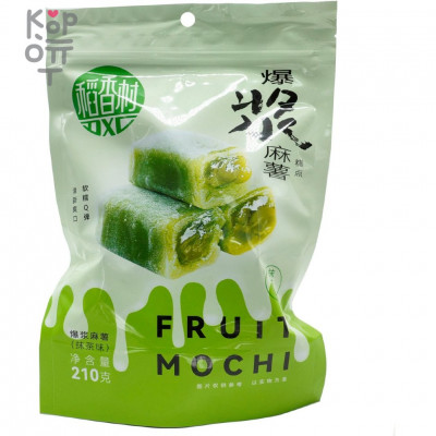 Моти Fruit Popping Mochi со вкусом Матча, 210гр.