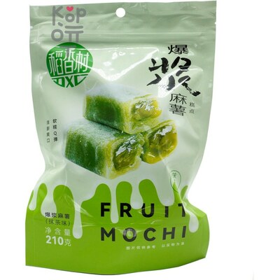 Моти Fruit Popping Mochi со вкусом Матча, 210гр.