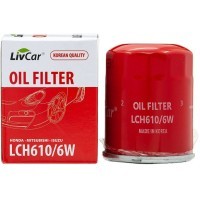 LIVCAR Oil Filter LCH610/6W / (C-809/C-415) - Масляный фильтр для Citroen, Fiat, Honda, Mazda, Mitsubishi
