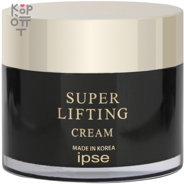 IPSE Super Lifting Cream - Антивозрастной крем для лица с Пептидами 50мл. , купить с доставкой на дом Линия суперлифтинга от бренда IPSE представляет собой оптимизированное сочетание биопептидного комплекса Blue Complex и аденозина, которые помогают бороться со старением кожи и повышают ее эластичность. Средства суперлифтинга идеально подходят для чувствительной кожи. Биопептидный комплекс способствует разглаживанию морщин и стимулирует синтез коллагена и антиоксидантную защиту. 