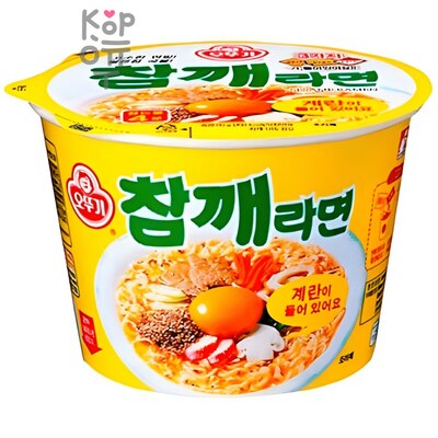 OTTOGI Лапша со вкусом говядины и кунжута