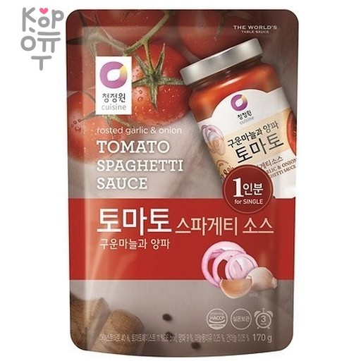 Daesang Tomato Pasta Sauce - Томатный соус Чхунджунгвон для пасты 170гр., купить с доставкой на дом фото 1 — Корейские товары для всей семьи(КорОпт)