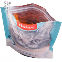 Wanpy Cat Лакомство для кошек «мягкая вяленая соломка» из курицы 80 г