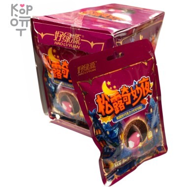 Конфеты шоколадные Haoliyuan Academy of Magic - Ночь трюфелей с жидким центром и вкусом клубничного Шоколада — Корейские товары для всей семьи(КорОпт)