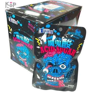 Кислая карамель Mailebao Sour Candy - Весеннее настроение, обострение, кислятина со вкусом Голубики — Корейские товары для всей семьи(КорОпт)