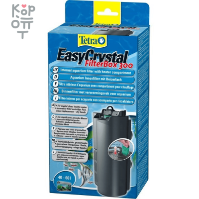Tetra EasyCrystal 300 Filter Box внутренний фильтр для аквариумов 40-60 л