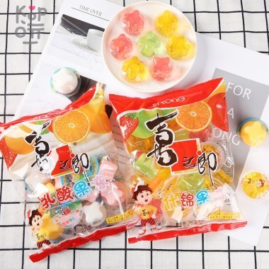 Ассорти из Желейного пудинга со множеством вкусов Hebei Xizhilang, 360гр. — Корейские товары для всей семьи(КорОпт)