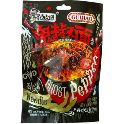 Снэк Guijiao Ghost Pepper - лапша Призрак перца, не остро а тебе?