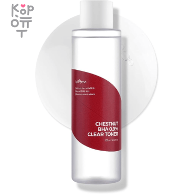IsNtree Chestnut BHA 2% Clear Liquid - Кислотный тонер для очищения пор 100мл. &mdash; Корейские товары для всей семьи(КорОпт)