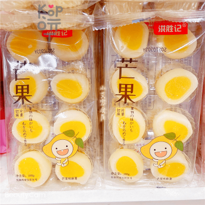 Моти со вкусом манго Hong Shengji Mochi, 180гр.