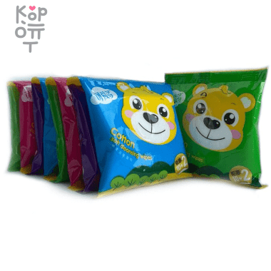 Koido Skincare Wipes - Влажные салфетки с фруктовой эссенцией, 12шт., отгрузка коробками по 300шт. &mdash; Корейские товары для всей семьи(КорОпт)