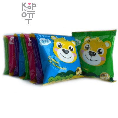 Koido Skincare Wipes - Влажные салфетки с фруктовой эссенцией, 12шт., отгрузка коробками по 300шт.