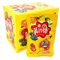 Леденец с восхитительным фруктовым вкусом Fruit Lolipop на палочке, 23гр.