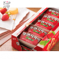 HAITAI Biscuit French Pie Strawberry - Печенье «Французский пирог» со вкусом клубники.
