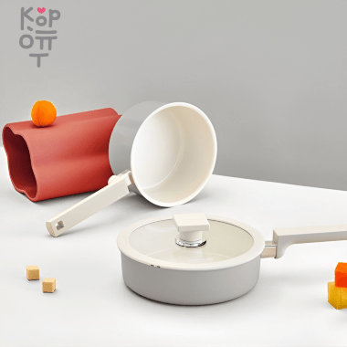 IH кастрюля HappyCall ADD Z Blanc Жемчужно-серый — Корейские товары для всей семьи(КорОпт)