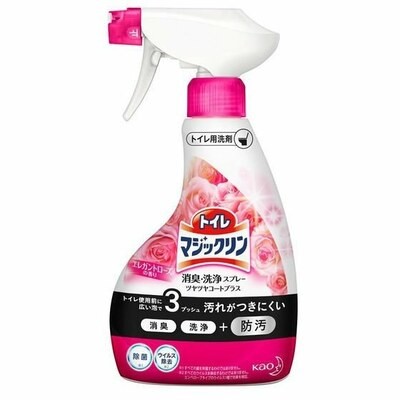 KAO "Magiсclean" Toilet Cleaner - Чистящее и дезодорирующее пенящееся средство для туалета с ароматом розы.