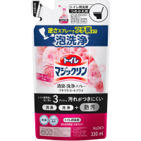 KAO "Magiсclean" Toilet Cleaner - Чистящее и дезодорирующее пенящееся средство для туалета с ароматом розы.