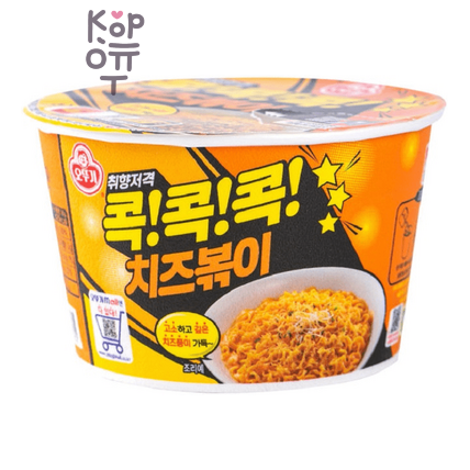Ottogi Cheese Bokki - Лапша (спагетти) со вкусом сыра, 55 г