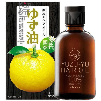 UTENA "Yuzu-Yu" Hair Oil - Масло цитрусовых для питания волос и кожи головы 60мл.