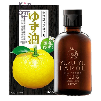 UTENA "Yuzu-Yu" Hair Oil - Масло цитрусовых для питания волос и кожи головы, 60 мл