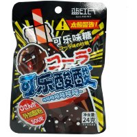 Кислая карамель Blue and Red Attention Sour Candy со вкусом Колы