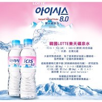 LOTTE Mineral Water ICIS 8.0 - Минеральная вода негазированная