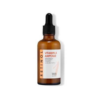 TENZERO Retinol Vitamin A Ampoule — Омолаживающая сыворотка для лица с ретинолом и витамином А, 50 миллилитров
