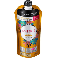 KAO Asience Moisturizing Shampoo - Увлажняющий шампунь для жестких волос с экстрактами граната, меда и алоэ и богатым цветочным ароматом