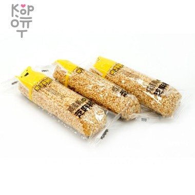 Хрустящие конфеты Нуга в кунжуте Мишка — Корейские товары для всей семьи(КорОпт)