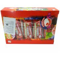 Жевательная конфета тянучка BenheFood 6 Flavored Fudge Сэндвич со вкусом Маракуйя