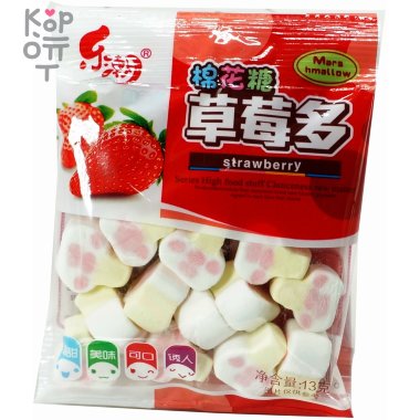 Маршмеллоу Lechao со вкусом Клубники &mdash; Корейские товары для всей семьи(КорОпт)