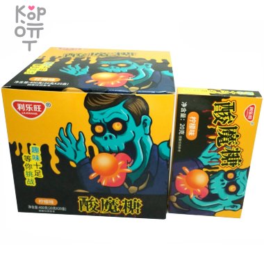 Кислая волшебная конфета Lilewang Монстры с дразнящим вкусом Лимона — Корейские товары для всей семьи(КорОпт)