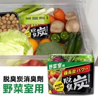 ST "DASHU - TAN" - Желеобразный дезодорант с древесным углем Бинчотан для холодильника (камера для овощей и фруктов) 140гр.