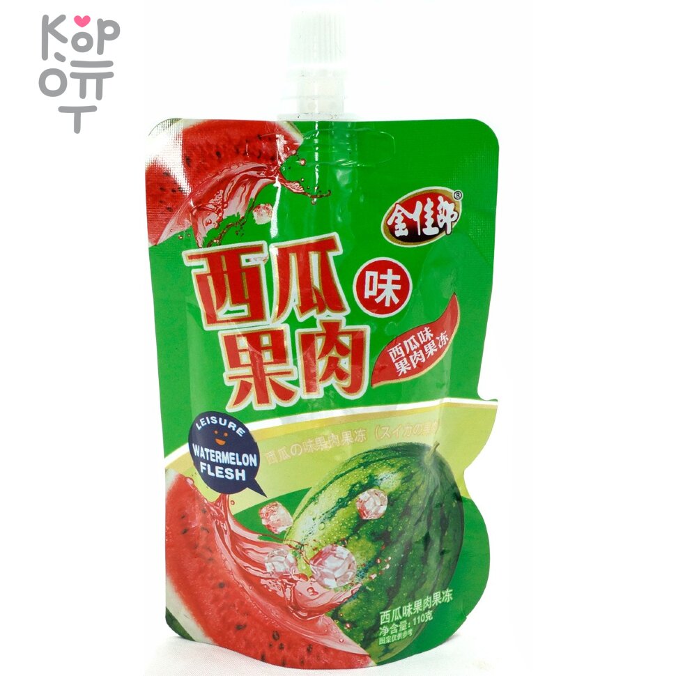 Желе фруктовое Quilong со вкусом Арбуза, купить с доставкой на дом фото 1 &mdash; Корейские товары для всей семьи(КорОпт)