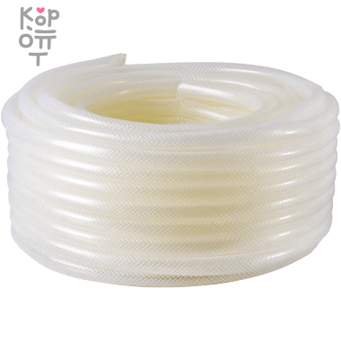 Шланг поливочный &quot;Силикон&quot; трёхслойный армированный 3/4&quot;, 50м (прозрачный) Вихрь — Корейские товары для всей семьи(КорОпт)