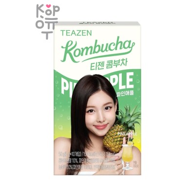Чай (Комбуча), со вкусом Ананаса/Kombucha Pineapple, Teazen