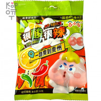Кислая карамель So Sour So Spicy Candy - Два вкуса кислый, второй острый