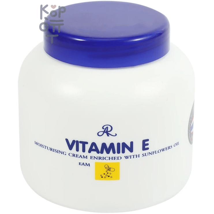 Aron Vitamin E Moisturizing Cream - Крем увлажняющий для тела с витамином Е, 200мл.  