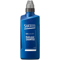 KAO Success Medicated Shampoo - Мужской шампунь против зуда, шелушения и перхоти «Глубокое очищение» c Цитрусовым ароматом морской волны