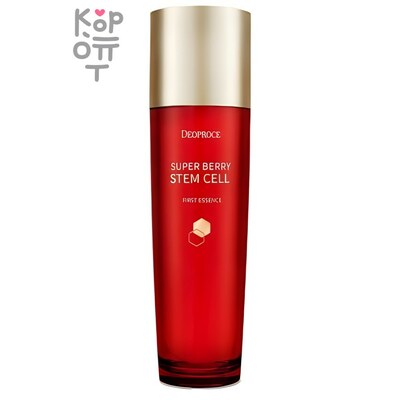Deoproce Super Berry Stem Cell First Essence - Эссенция со стволовыми клетками и ягодным комплексом, 130мл.