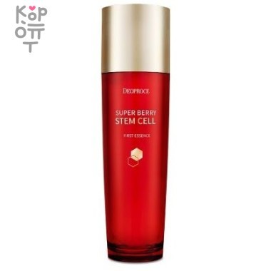 Deoproce Super Berry Stem Cell First Essence - Эссенция со стволовыми клетками и ягодным комплексом, 130мл. — Корейские товары для всей семьи(КорОпт)